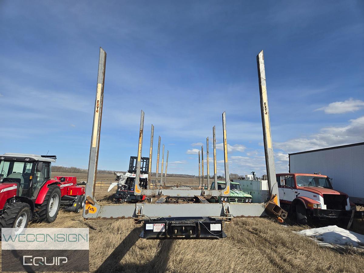 Used 2017 Doepker Hay Rack Logging Trailer