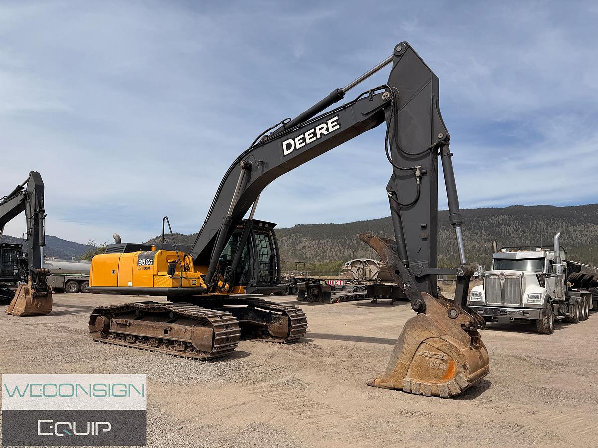 Used 2015 John Deere 350G Hydraulic Excavator