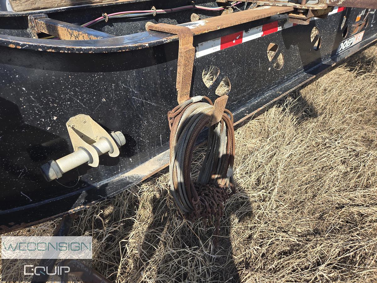 Used 2017 Doepker Hay Rack Logging Trailer