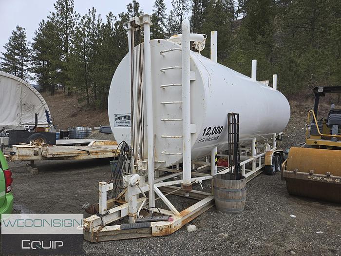 Used Glendale Welding Super Tanker 12,000USG Water Tower