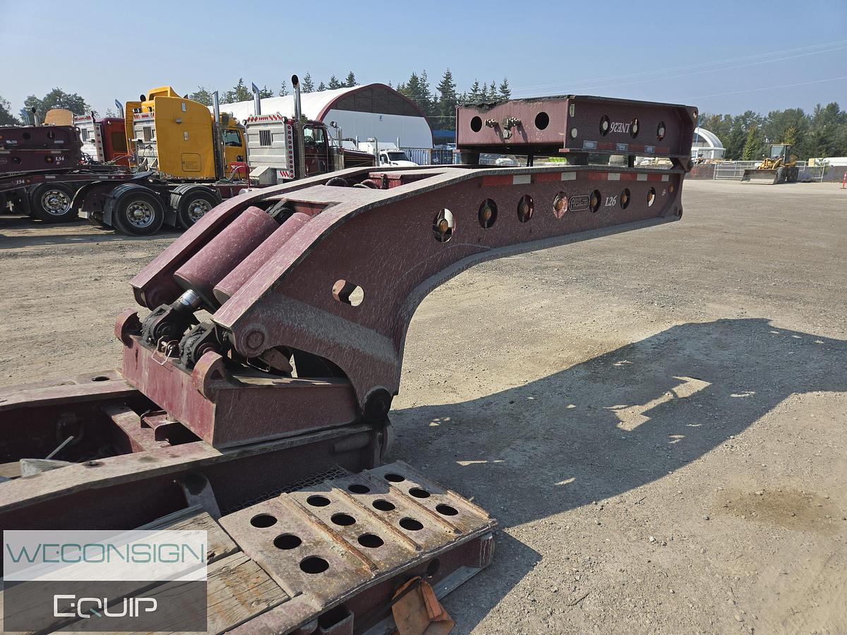 Used L26 2014 Pacesetter 65T 7 Axle Cantilever Lowbed/ Lowboy