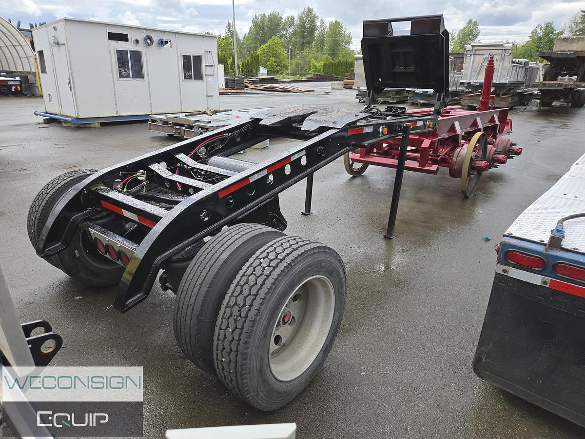 Used 2005 K-Line 60 Ton Lowbed Trailer and Jump Jeep