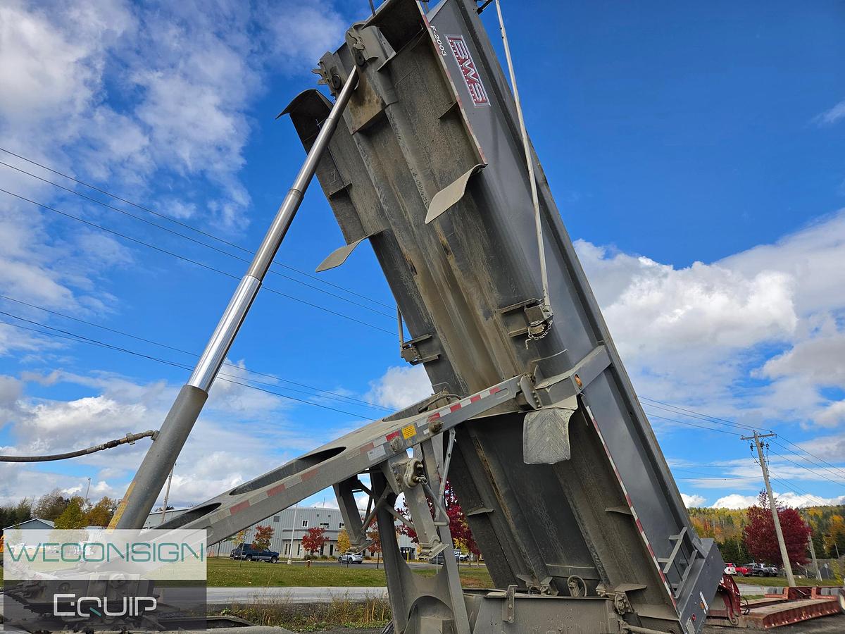 Used 2022 BWS Tandem End Dump Trailer