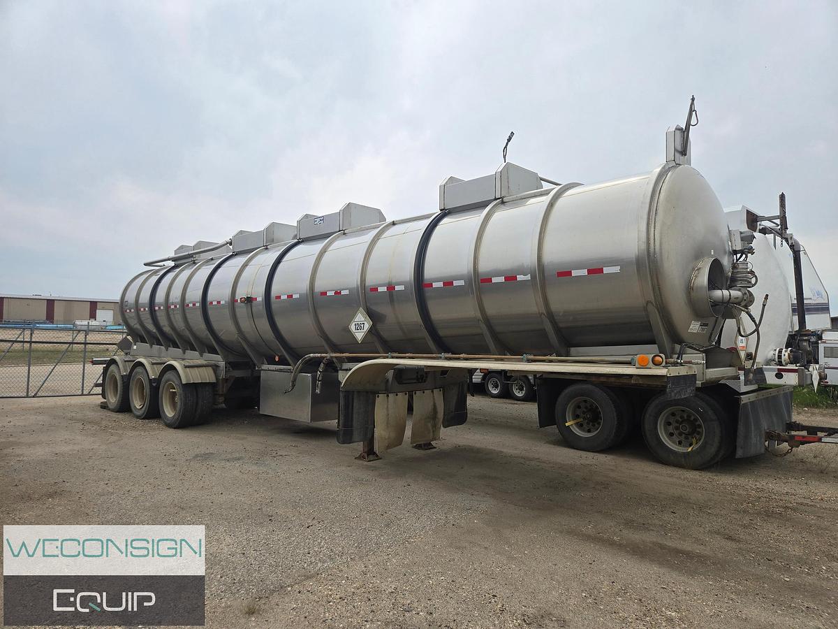 Used 2013 Polar Stainless 407 Tanker Trailer