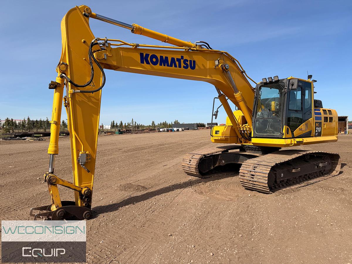 Used 2021 Komatsu PC210LC Excavator