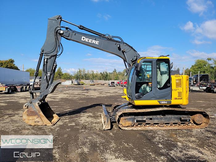Used 2022 John Deere 135G Excavator