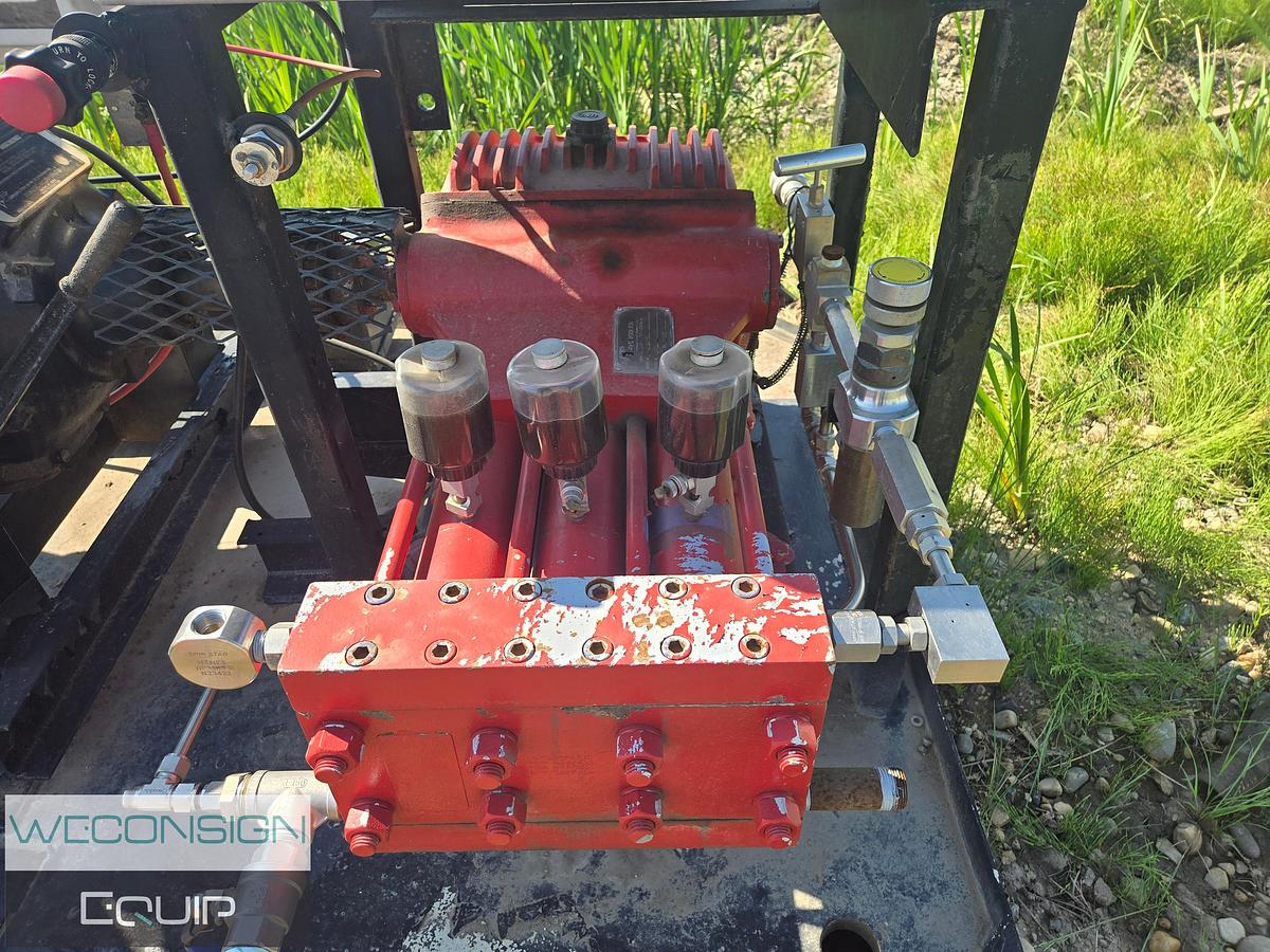 Used 2004 Hydroplex 15,000 PSI Pressure Test Pump Package