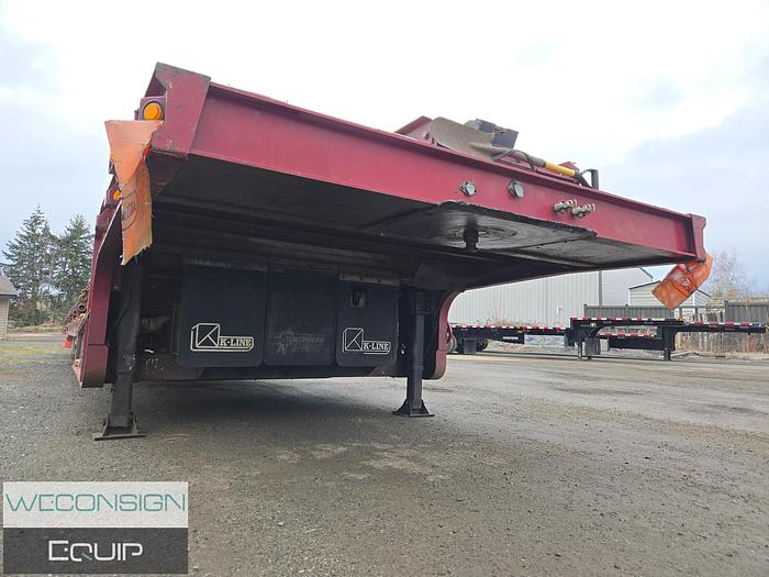 Used 2018 K-Line Sliding Axle/ Recovery Trailer