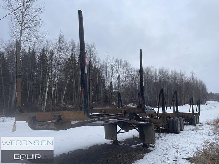 Used 2007 Peerless  B-Train Forestry/Log Trailer