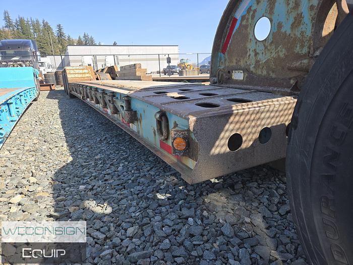 Used 2012 K-Line 7 Axle 50T RGN Lowbed Combination