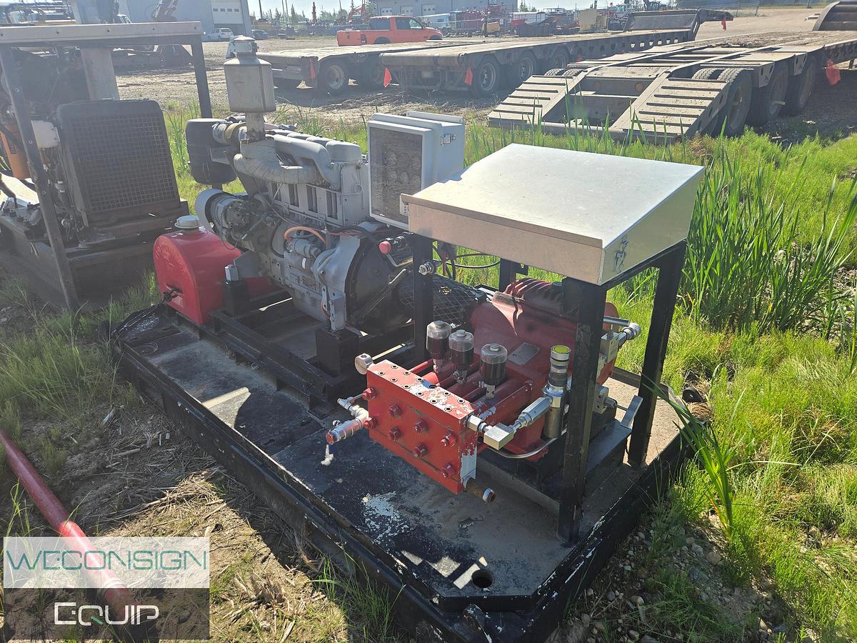 Used 2004 Hydroplex 15,000 PSI Pressure Test Pump Package