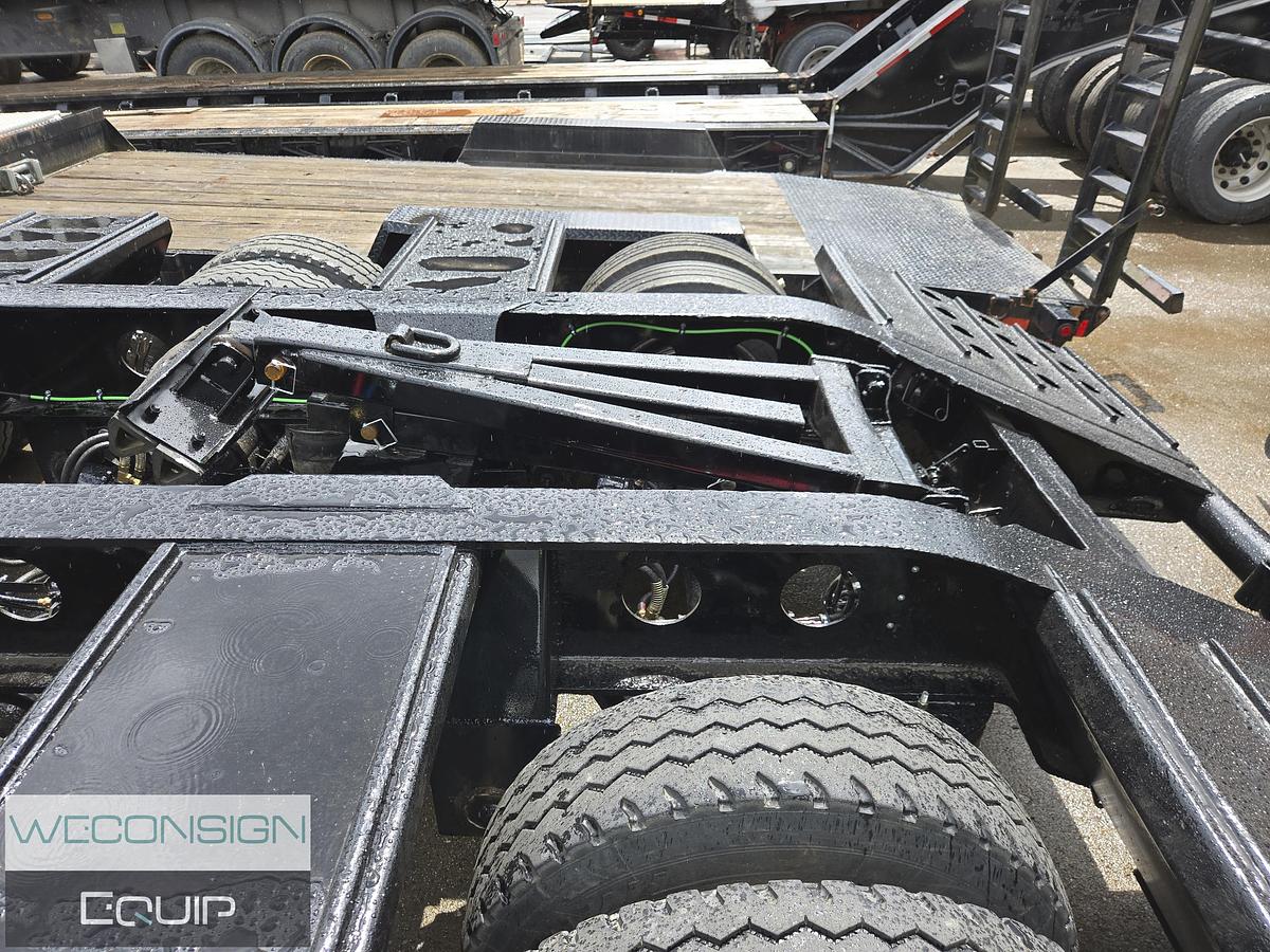 Used 2005 K-Line 60 Ton Lowbed Trailer and Jump Jeep