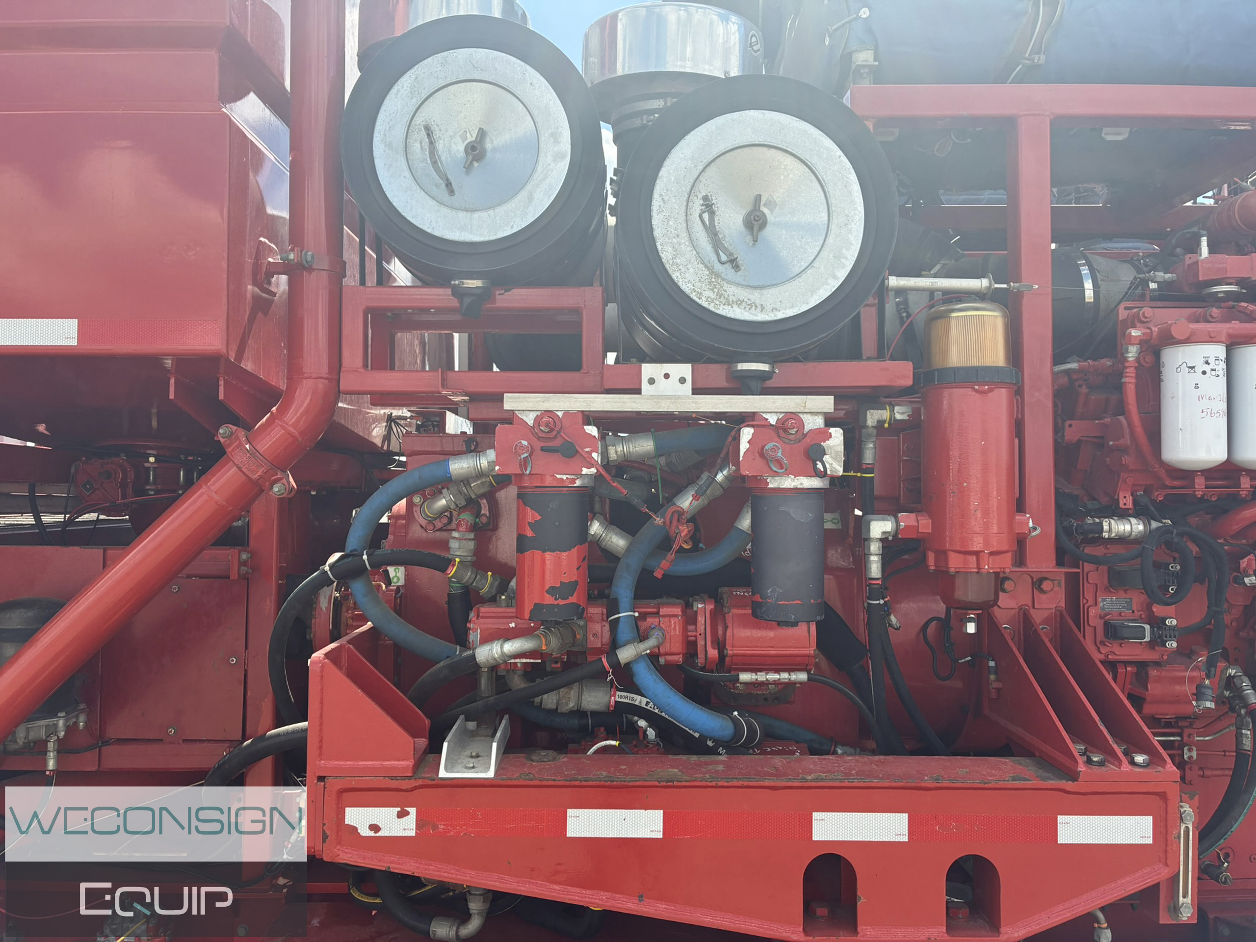 Used 2019 MSI 3000HP True Twin Fluid Pumper