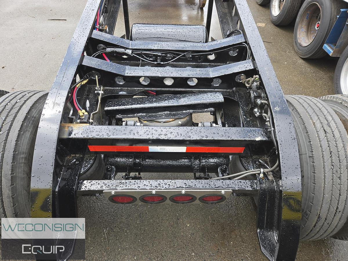 Used 2005 K-Line 60 Ton Lowbed Trailer and Jump Jeep