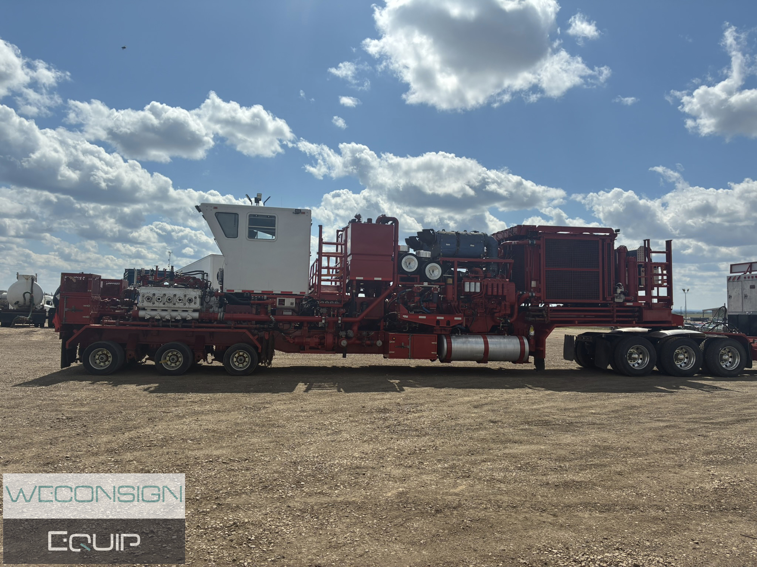 Used 2019 MSI 3000HP True Twin Fluid Pumper