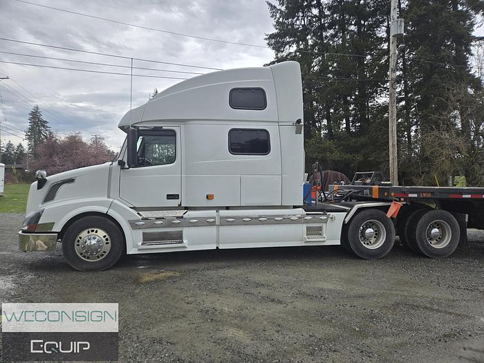 Used 2007 Volvo D12 Wet Kit Truck & Lowboy Trailer
