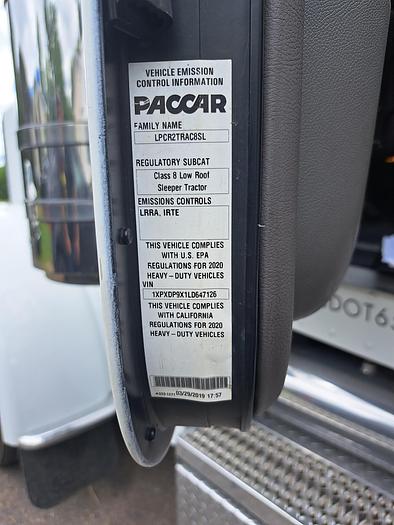 Used 2020 Peterbilt 389 With SUPER 40s HWY Truck Tractor (01665)