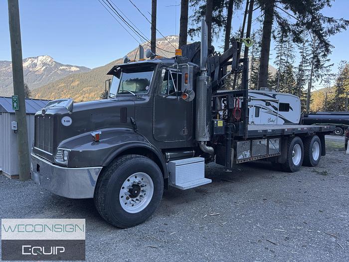 Used 2003 Peterbilt 330 TA Knuckle Picker/ Boom Truck