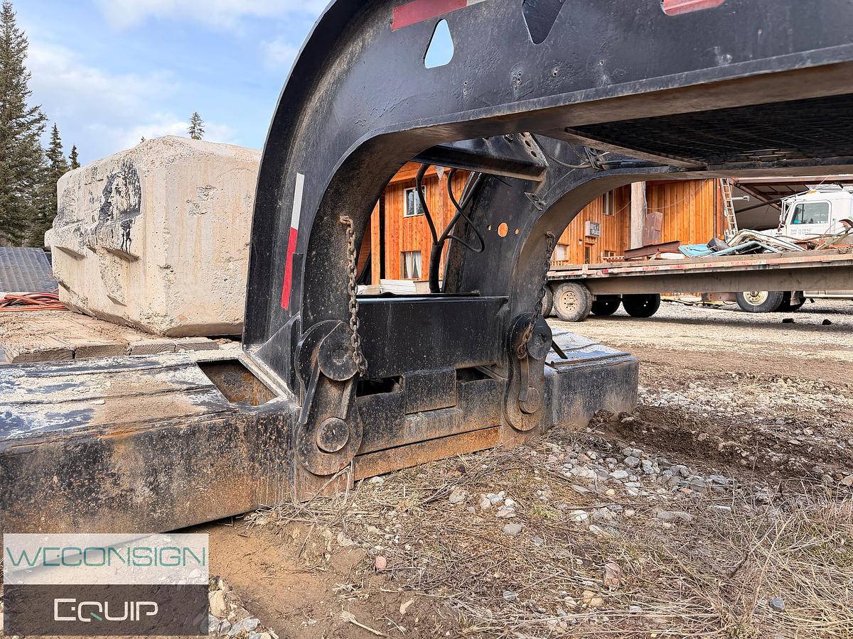 Used 1991 Trail King 50 Ton Lowboy Trailer