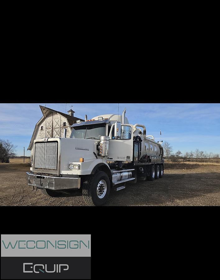 Used 2015 Western Start Tri-Axle Code Straight Vac