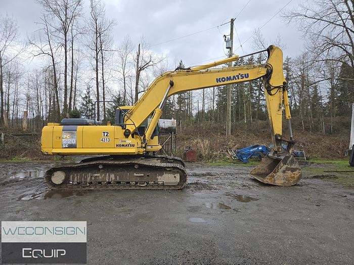 Used 2005 Komatsu PC220LC-7 Hydraulic Excavator