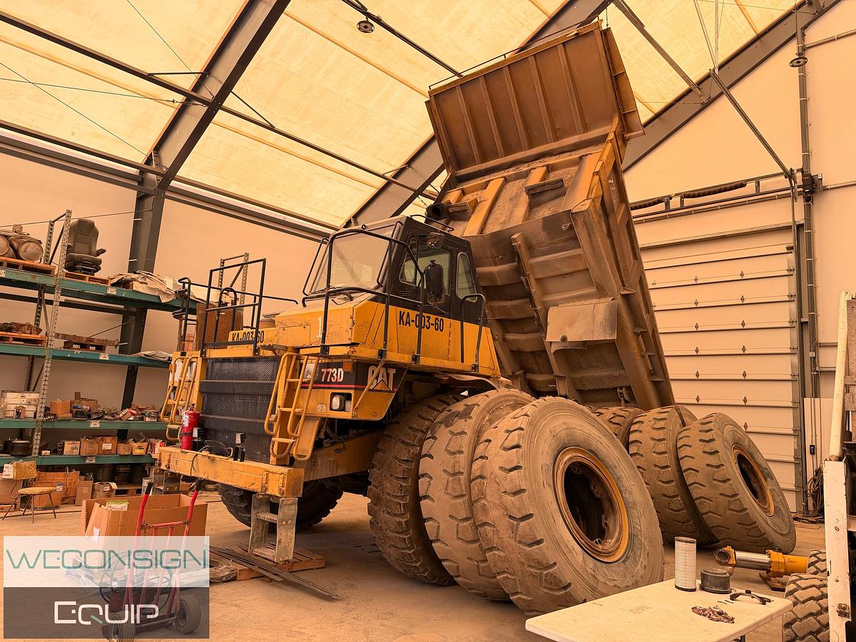 Used 2000 CAT 773D Articulated Dump Truck
