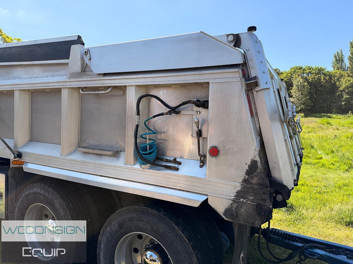 Used 2007 Kenworth W900 Dump Truck w/ K-Line Quad Transfer