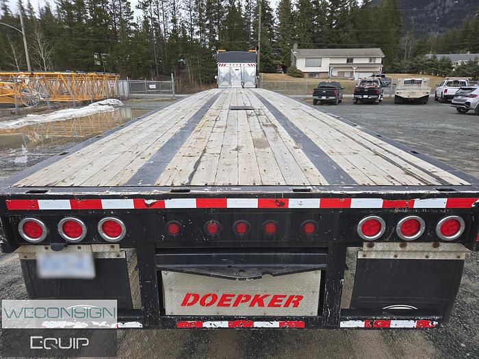 Used 2020 Doepker 53FT Tridem Hiboy/ Flatdeck