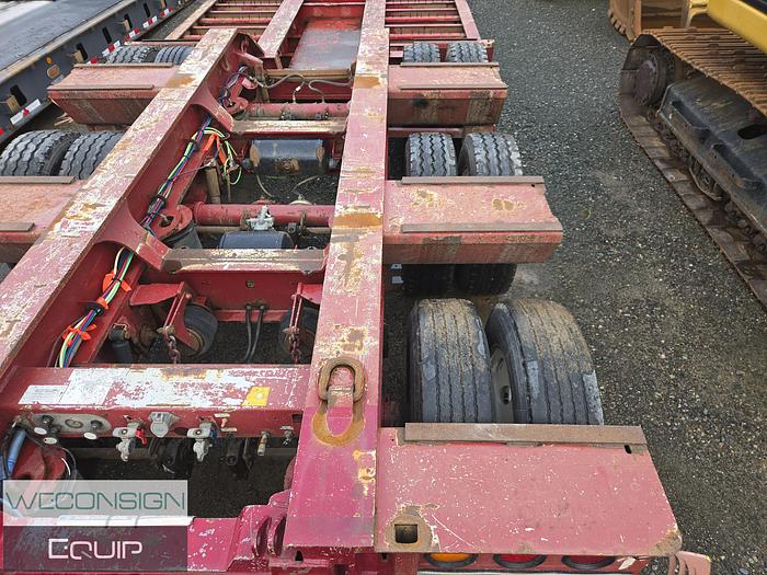 Used 2016 Trail King HRGN 8 Axle Lowbed/Lowboy Combination