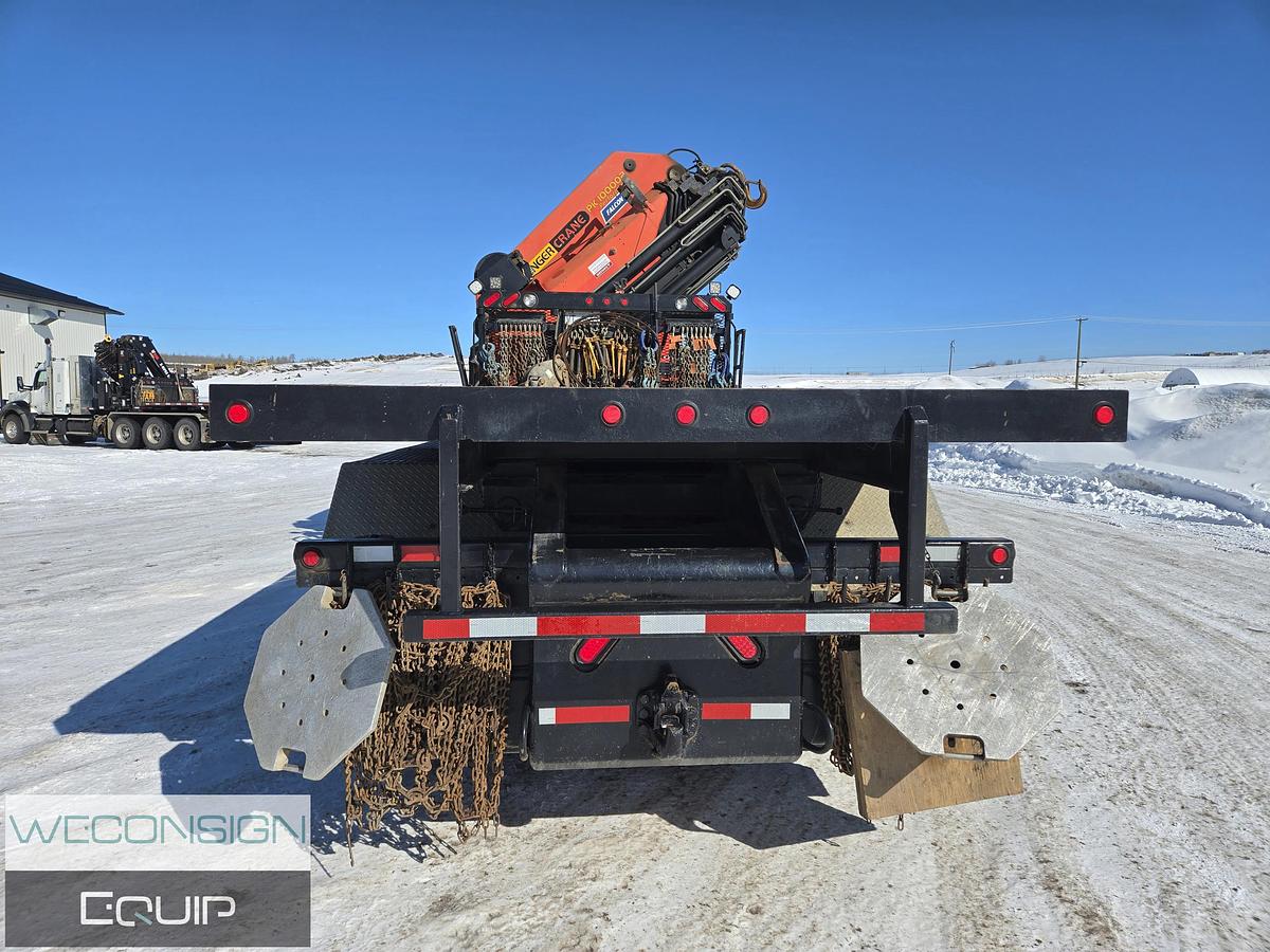 Used 2014 Peterbilt 367 Tan Tri 30 Ton Knuckle Boom Truck