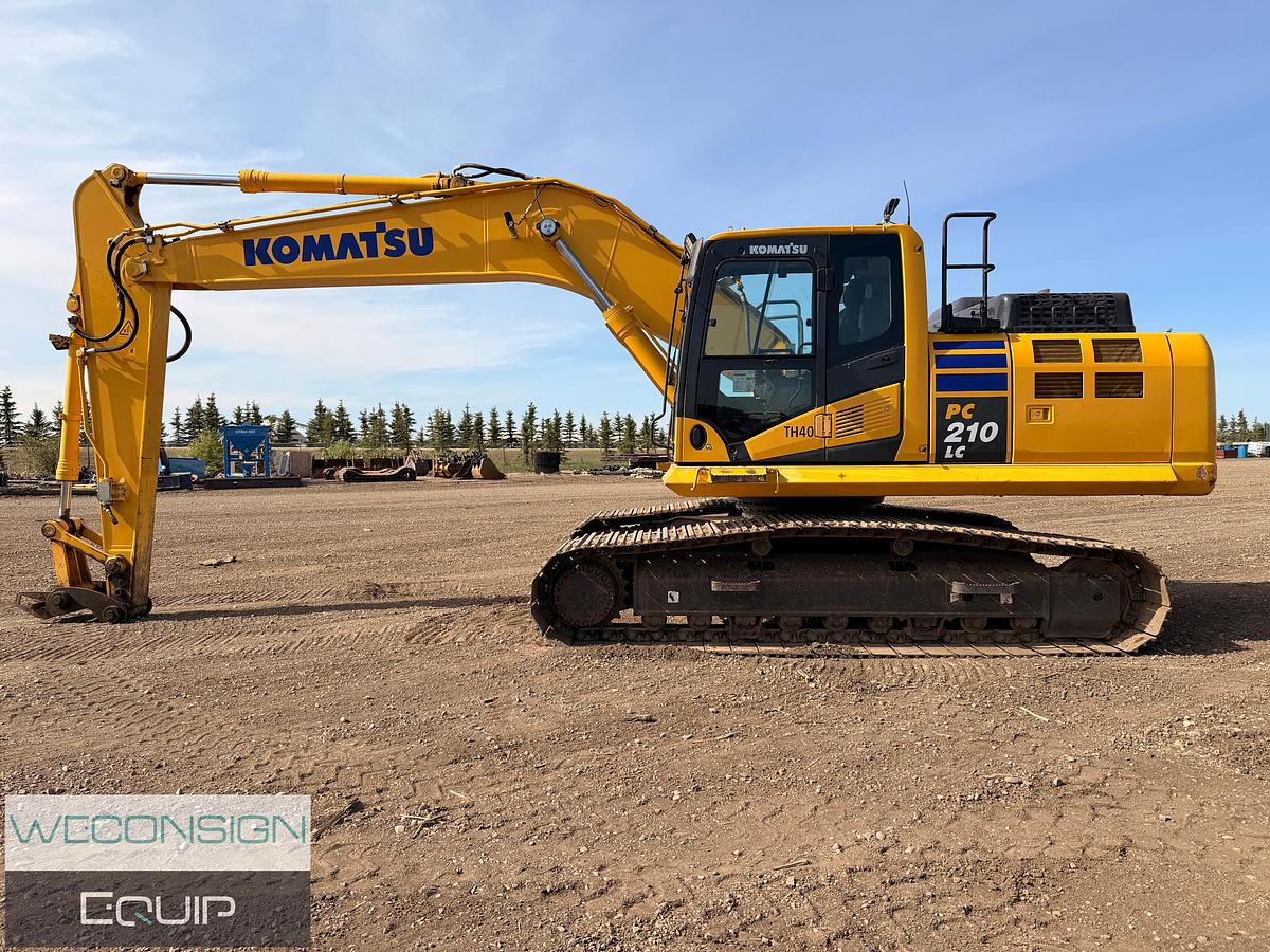 Used 2021 Komatsu PC210LC Excavator