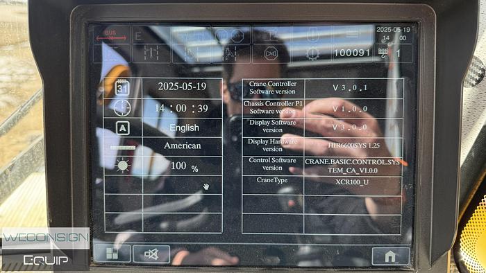 Used 2020 XCMG XCR100U