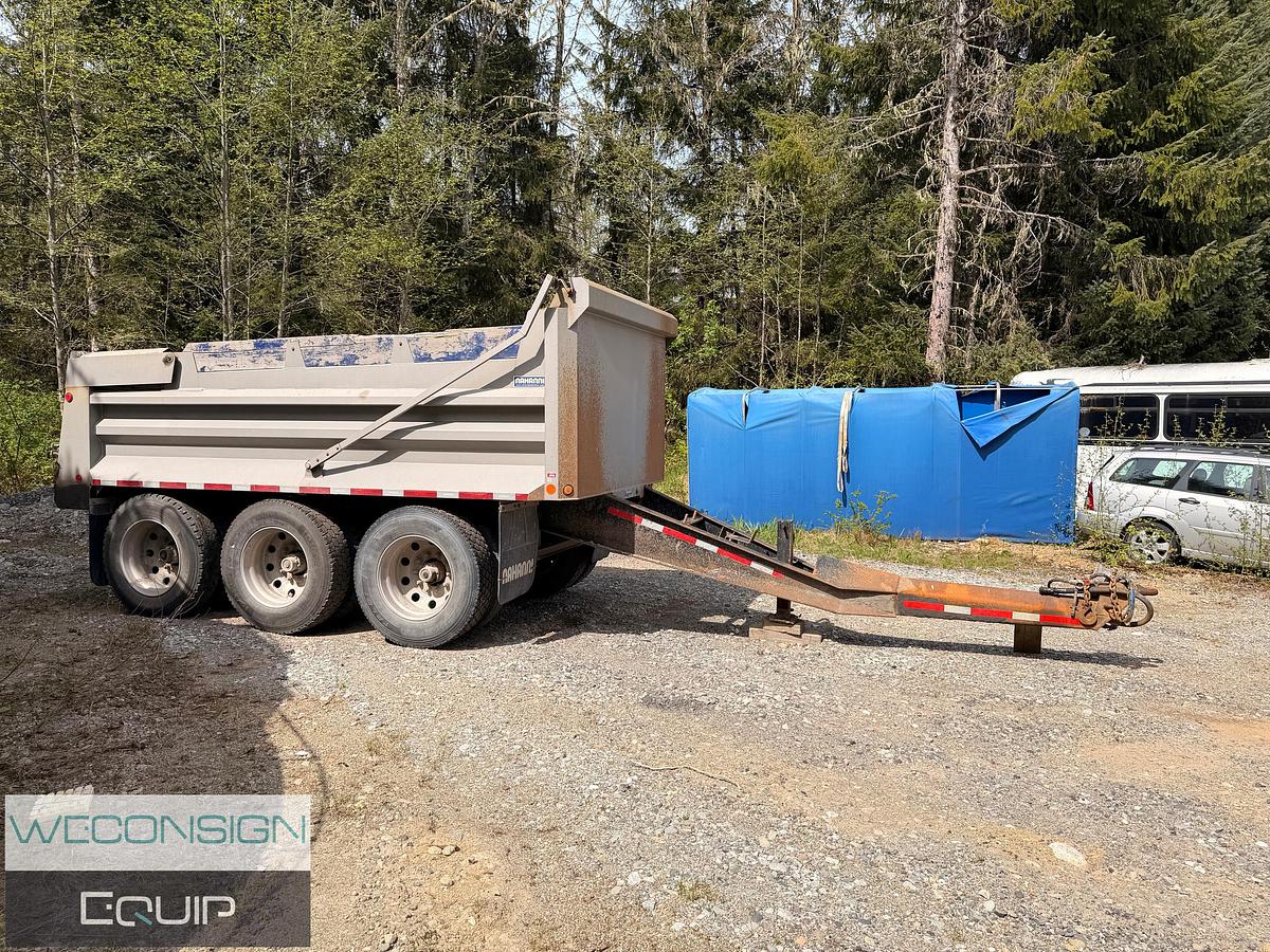 Used 2019 Arnes Tridem Pup Dump Trailer
