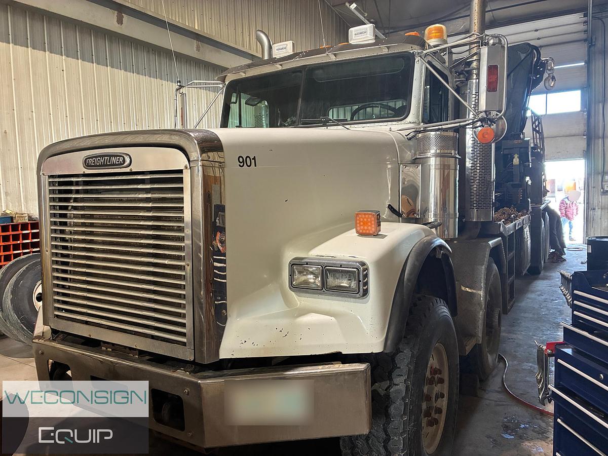 Used 2007 Freightliner FLD120SD 35 Ton Knuckle Boom Truck