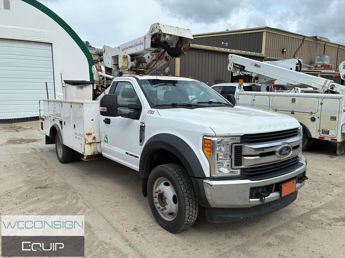 Used 2017 Ford F550 Bucket Truck