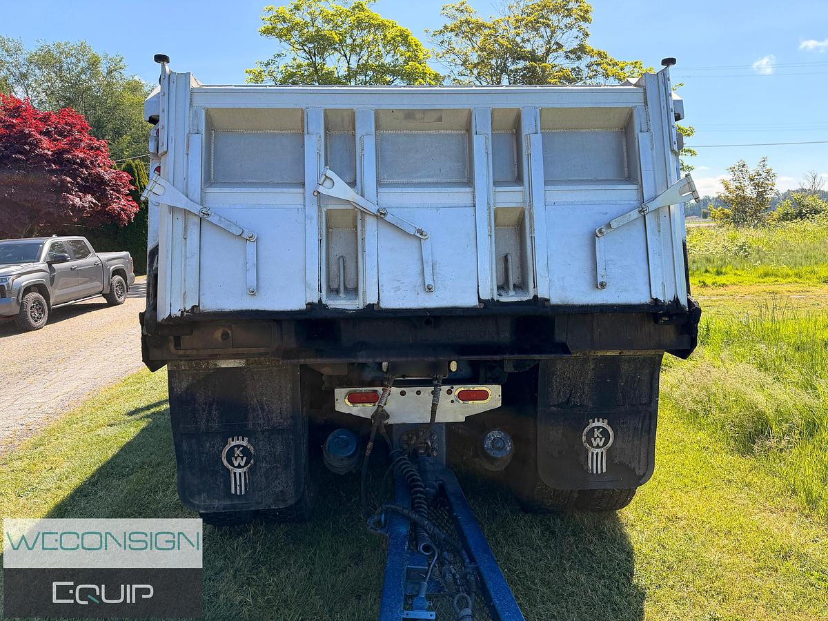 Used 2007 Kenworth W900 Dump Truck w/ K-Line Quad Transfer