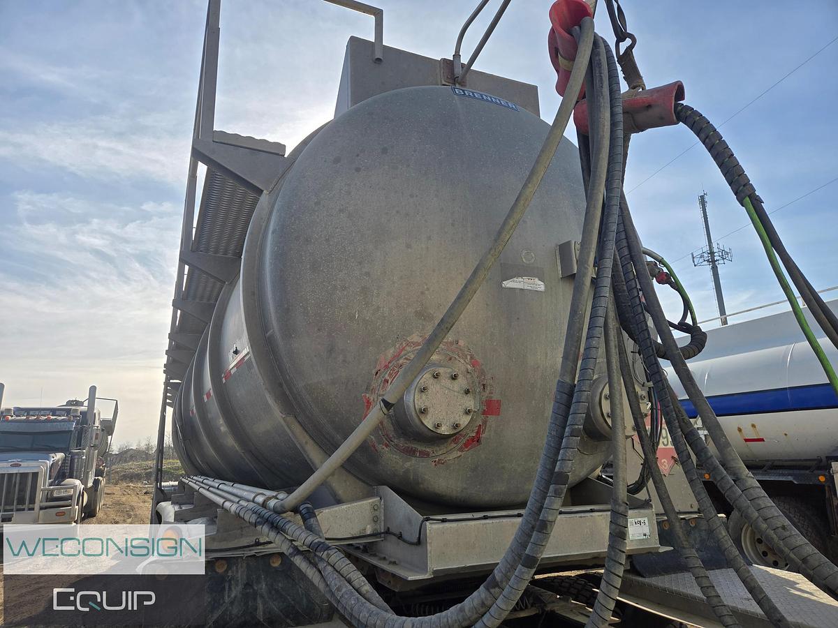 Used 2013 Brenner 42m3 Aluminum Tanker Trailer