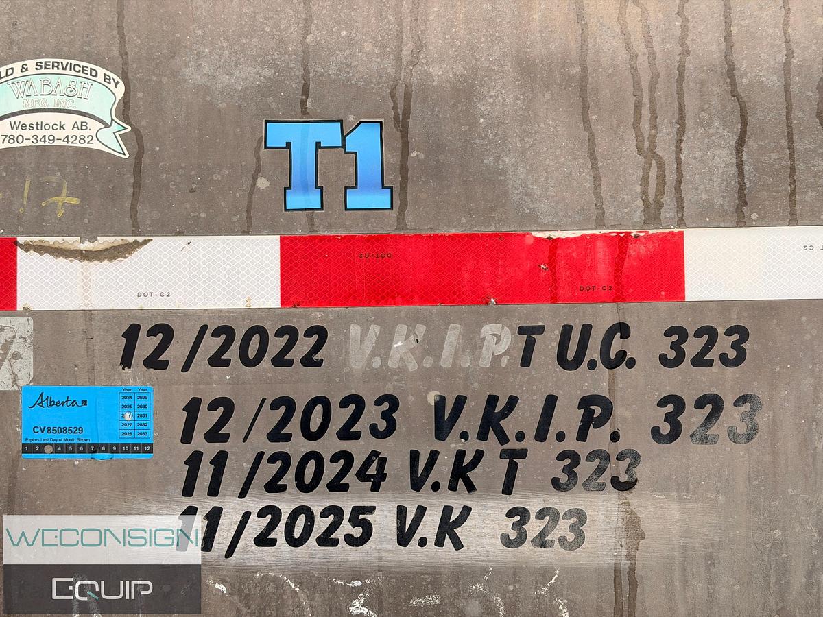 Used 2013 Brenner 42m3 Aluminum Tanker Trailer