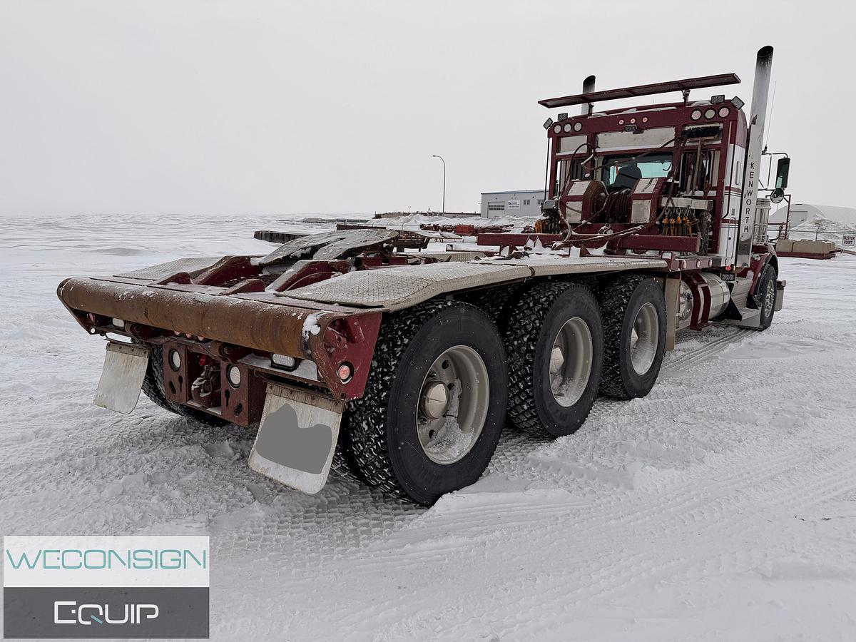 Used 2011 Kenworth T800 Tri Drive Texas Bed Truck