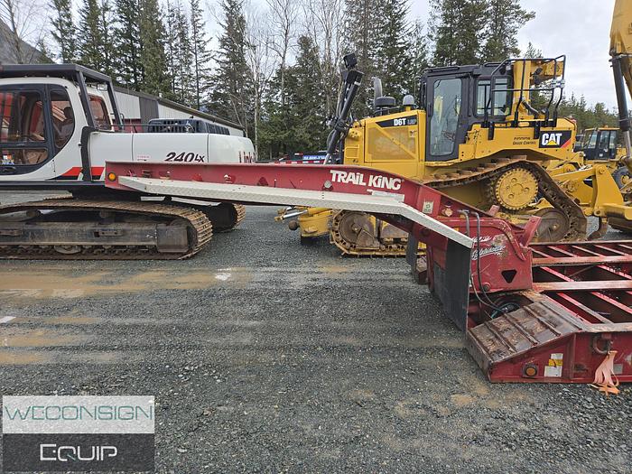 Used 2016 Trail King HRGN 8 Axle Lowbed/Lowboy Combination