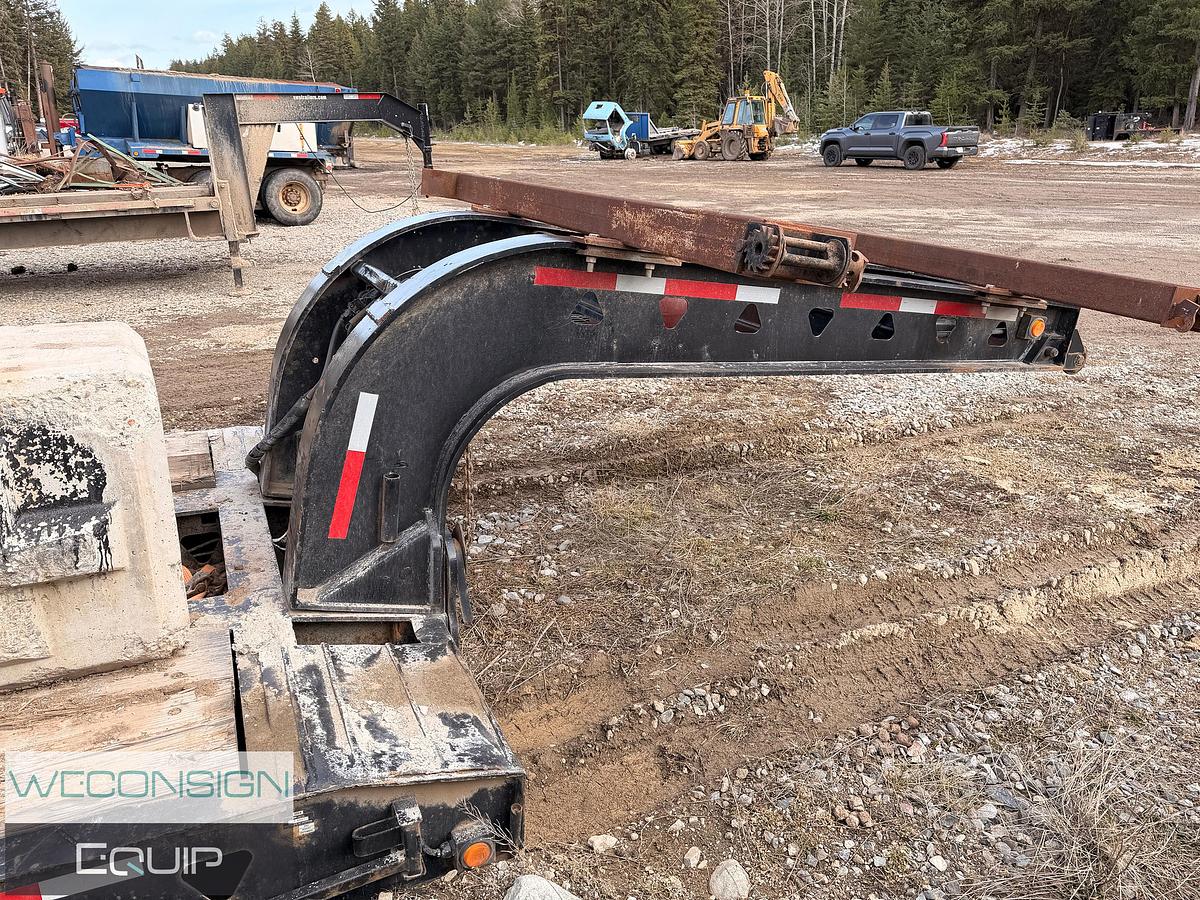 Used 1991 Trail King 50 Ton Lowboy Trailer