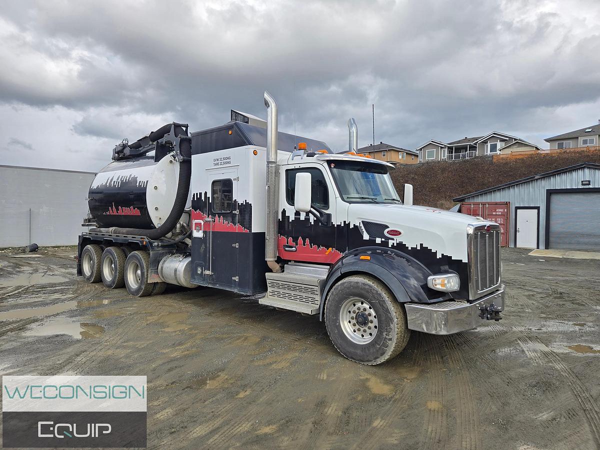 Used 2020 Peterbilt 567 Tri Drive Hydro Excavator