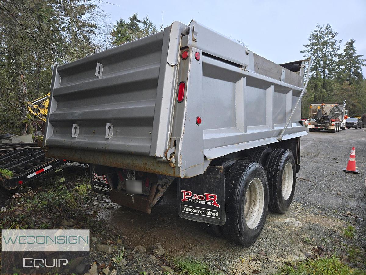 Used 2005 Langfab Pony Dump Trailer