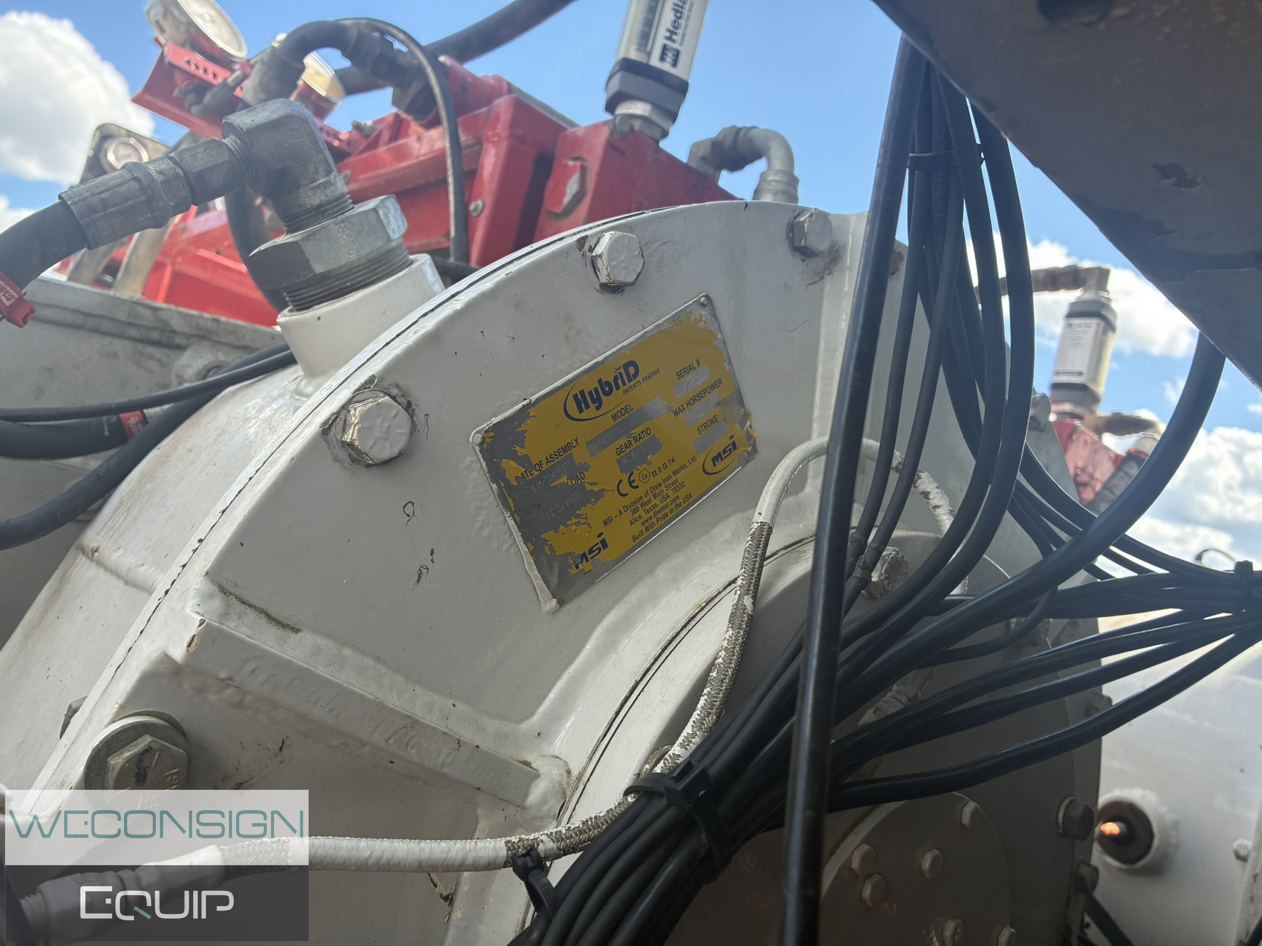 Used 2019 MSI 3000HP True Twin Fluid Pumper