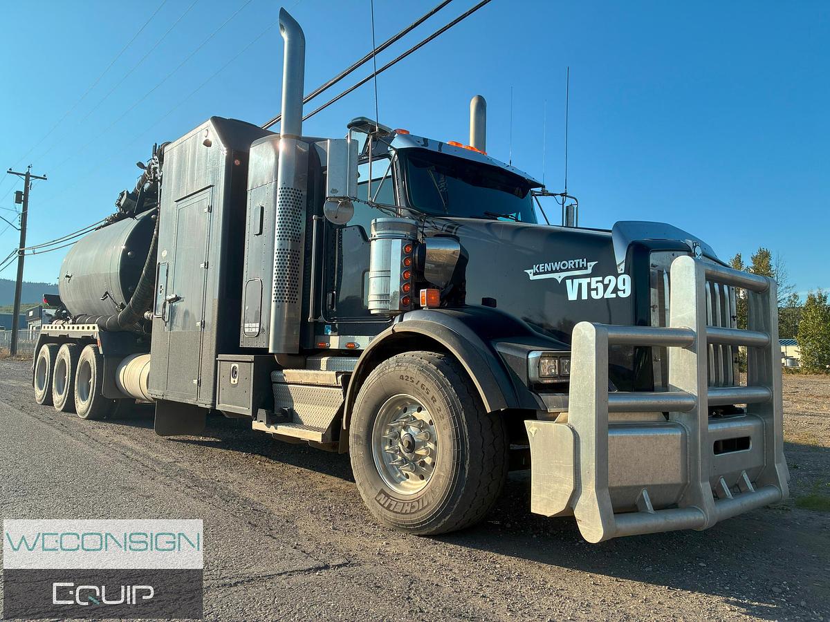 Used 2023 Kenworth T800 Tri-Drive Tornado Hydrovac