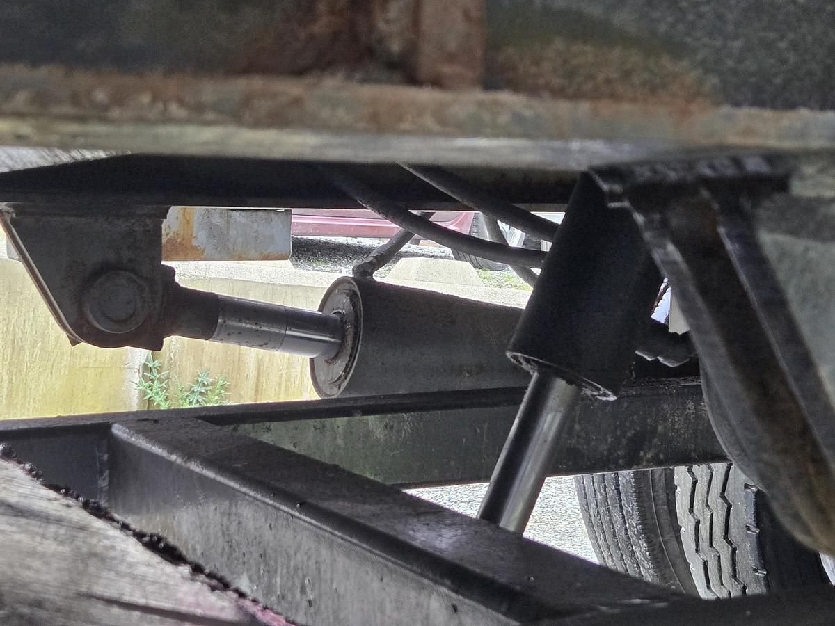 Used 2008 Ledwell Hydraulic Tilt Deck Equipment Trailer