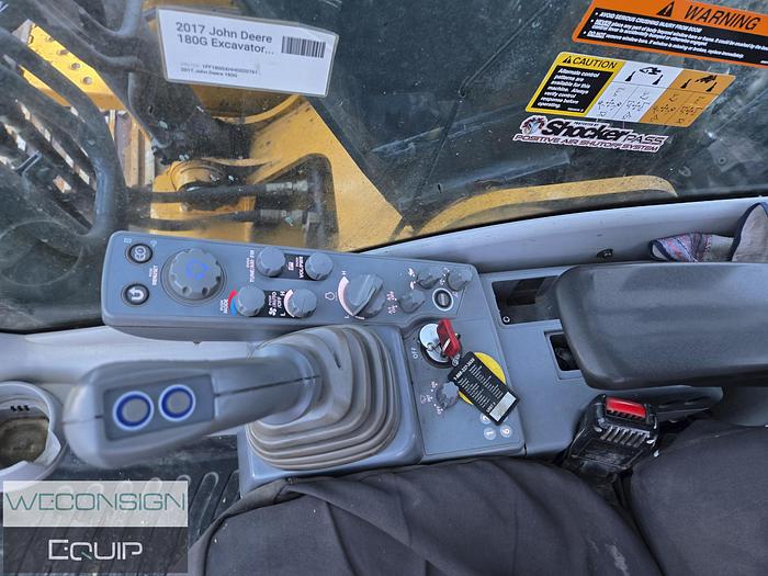 Used 2017 John Deere 180G Excavator
