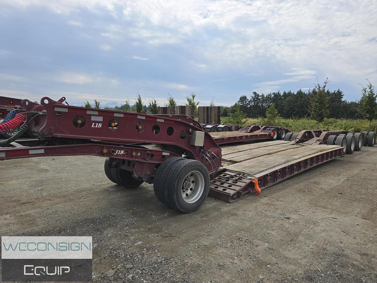 Used 2012 Pacesetter 70T 8 Axle Lowbed/ Lowboy Combination