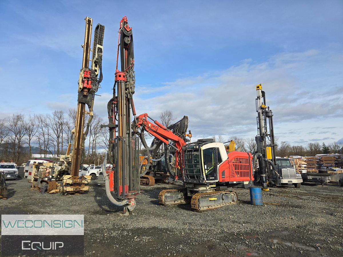 Used 2023 Sandvik DX900i T4 Crawler Mounted Drill