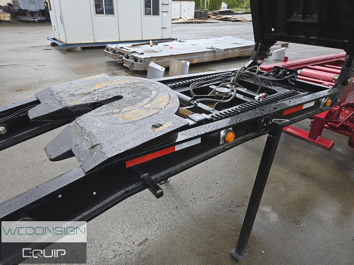 Used 2005 K-Line 60 Ton Lowbed Trailer and Jump Jeep